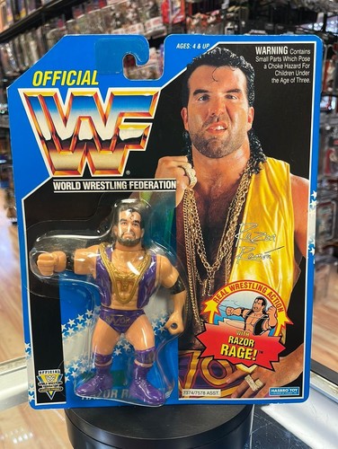 Purple Razor Ramon Yellow Series 10 (WWE WWF, Vint...