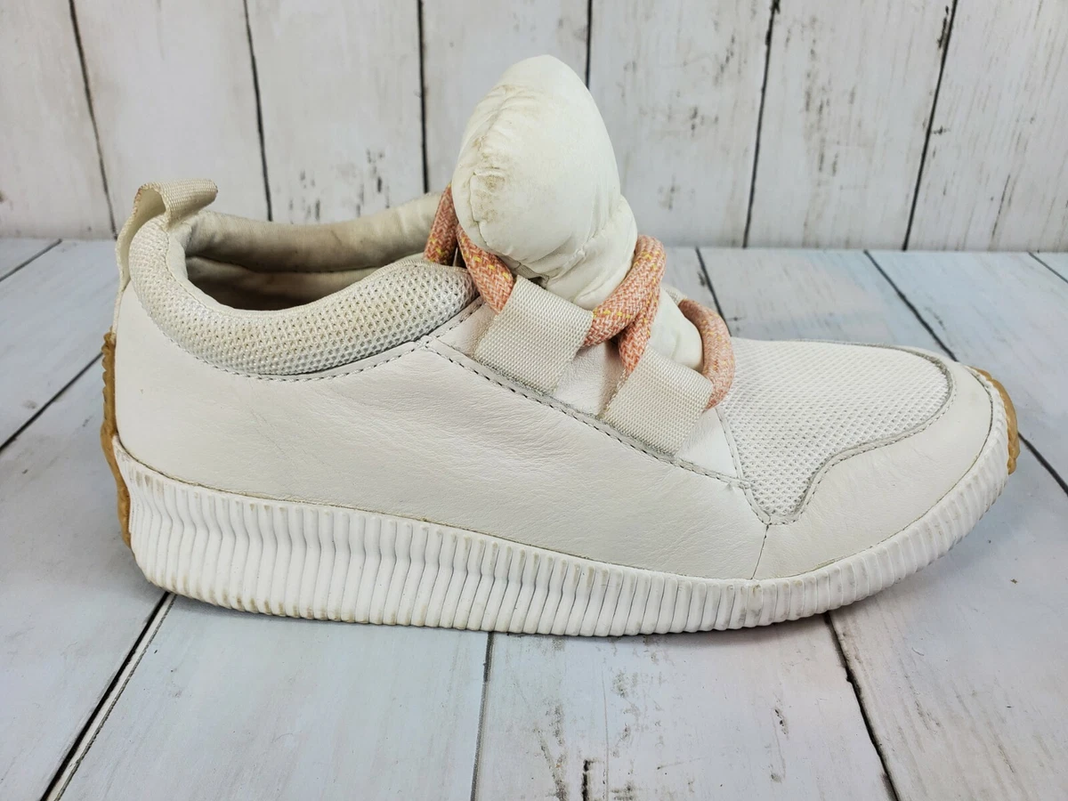 Womens Size 6.5 Sorel Out N About Plus Street Sneak Sneakers White