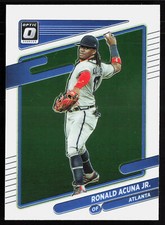 2021 Donruss Optic Ronald Acuna Jr. #189 Atlanta Braves