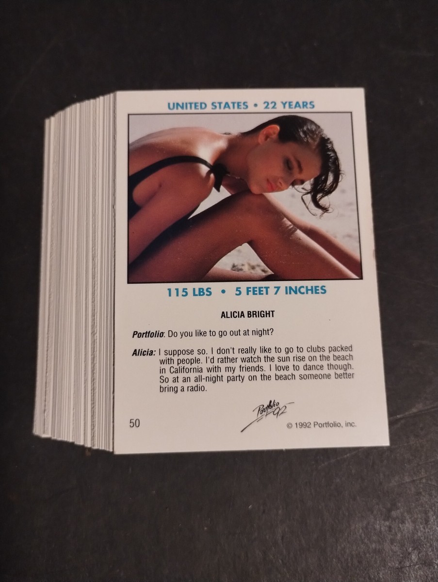 1992 Portfolio International Swimsuit Collection Complete