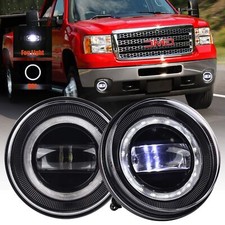 LED Fog Light with DRL Compatible with 2007-2013 GMC Sierra 1500/2007-2014 GM...