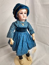 Antique 19" Simon Halbig 1349 Cuno Otto Dressel Jutta Bisque Germany c1900