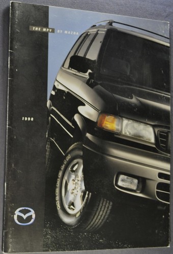 1998 Mazda MPV Minivan Catalog Sales Brochure Nice Original 98