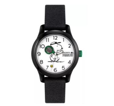 Lacoste LC-102-9-47-3022-3087BLK-4/1 Kid Black Silicone Analog Dial Watch Aew26 Купить lacoste kids watch l1212 analog waterproof  main image 4