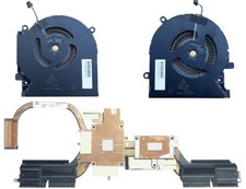 For HP OMEN 15-EK 15-EN TPN-Q236 TPN-Q238 N18P CPU GPU Cooling Fan Heatsink