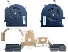 For HP OMEN 15-EK 15-EN TPN-Q236 TPN-Q238 N18P CPU GPU Cooling Fan Heatsink