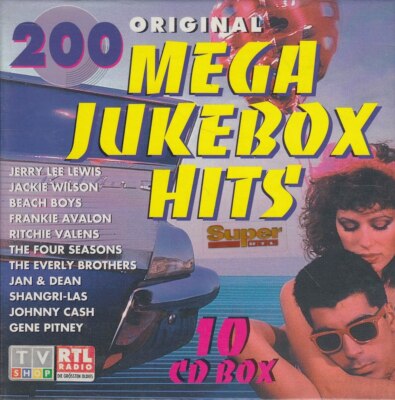 200 ORIGINAL MEGA JUKEBOX HITS - 10 CD-Box