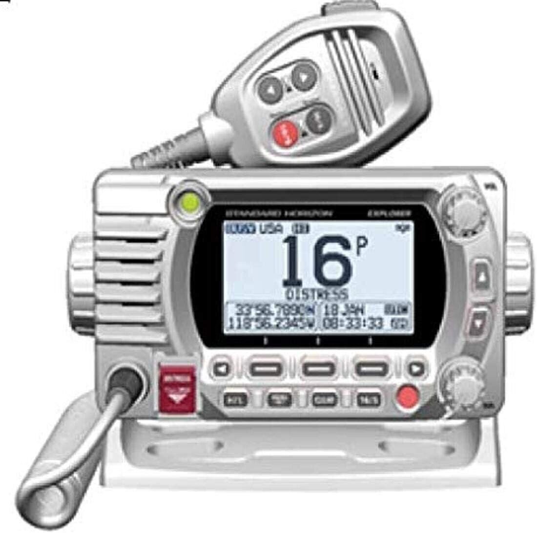 STANDARD HORIZON
トランシーバー6セット、充電器、バッテリー付 Standard Horizon GX1850W Explorer – 25 W VHF w/ NMEA 2000