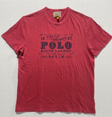 トップス DISCOVERD USED REMAKE SHIRT ralph lauren Classic Fit Dubai Jersey T-Shirt