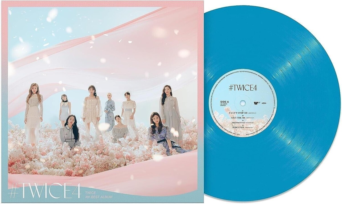 TWICE JAPAN DEBUT BEST ALBUM Vinyl LP Analog Record #1-4 Color