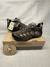 Merrell Chameleon Gore Tex XCR Mens 11.5 Gray Orange Waterproof Hiking Shoes Amazon.com | Cham7 Access Mid Waterproof | Hiking Boots main image 3