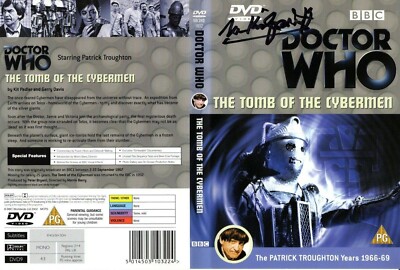Doctor Who: The Tomb of the Cybermen DVD Cover Signed by MICHAEL