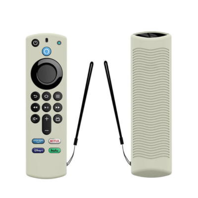 Custodia In Silicone Per Telecomando Amazon Fire TV Stick 3a Gen 2021 Con Alexa - Antigraffio E Antishock