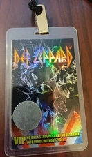 Def Leppard VIP Tour Package Luggage Duffle Bag Tote and Lanyard
