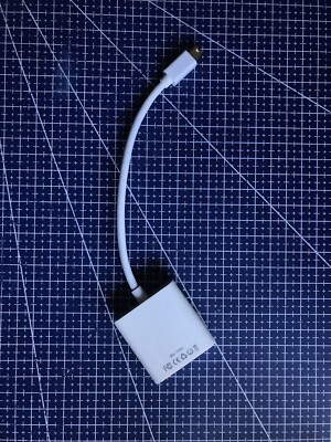 Thunderbolt Mini Display Port DP To VGA Cable Adapter for Apple iMac & Mac Mini