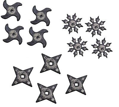 Ninja Martial Arts Rubber Foam Throwing Stars Practice Shuriken - SET of 12  - eBay