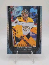 2025-26 Upper Deck Series 1 Hockey Juuse Saros Encore Nashville Predators 