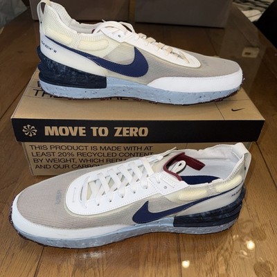 Size 15 - Nike Waffle One Crater Summit White Blue Void
