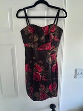 Guess Floral Removable Straps Dress Size 3