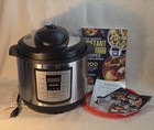 Instant Pot Duo 8 qt.  1 Pressure Cooker Slow cook 1200 Watts Cookbook Used Once
