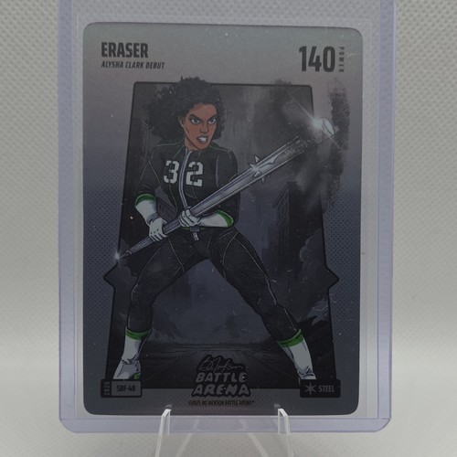 2022 Bo Jackson Battle Arena Eraser Alysha Clark Debut SBF-48 Steel Card Stock