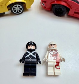 LEGO Speed Racer: Racer X & Taejo Togokhan 8159 Complete w/ Manual & 2 Minifigs