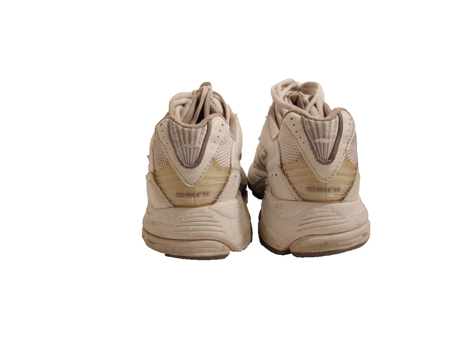 Zapatos para caminar Saucony Grid Omni para mujer 8,5 W de ancho cuero blanco control de movimiento Foto 3 de 4