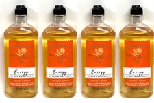4 Bath  Body Works ENERGY Orange  Ginger Body Wash  Foam Bath 10oz Ea