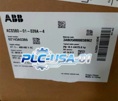 1PCS Brand New ABB ACS580-01-039A-4 Frequency Converter Fast delivery