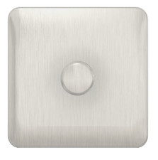 Image of Schneider Electric GGBL6012LSSS Lisse - Universal Dimmer 1g 2w 100w
