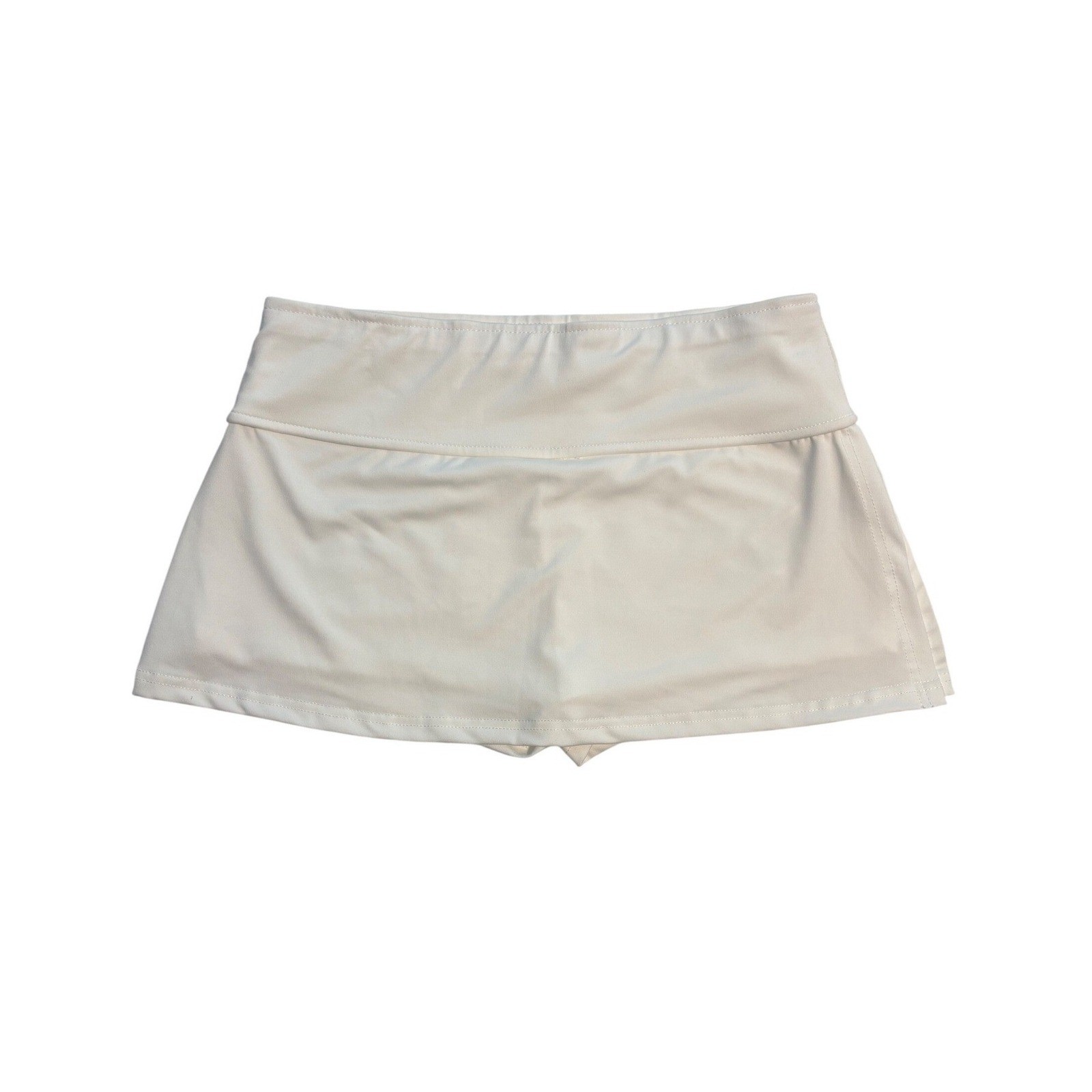 Skort White Athletic Tennis Pickleball Golf Mini Skirt Shorts Women's Size M