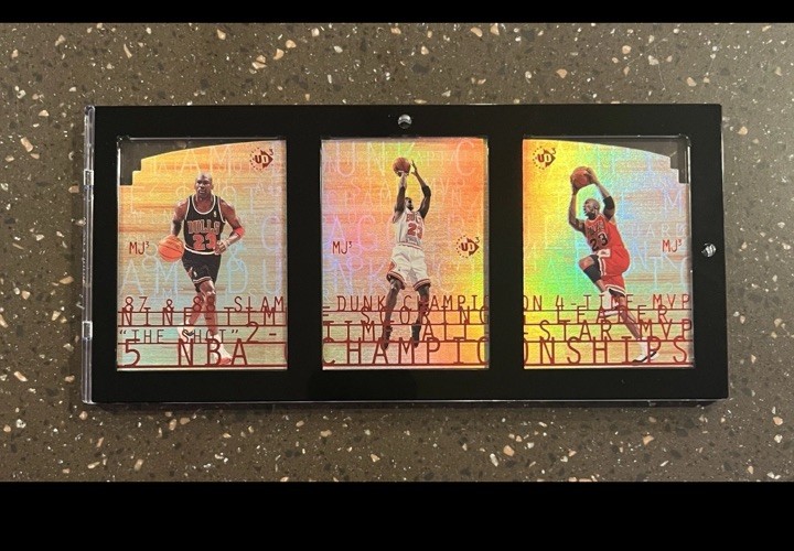 1997-98 Upper Deck Michael Jordan Chicago Bulls UD3 Die Cut MJ3 Set!  Nice!!