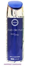 CLUB DE NUIT ICONIC PERFUME BODY SPRAY 6.8 OZ / 200 ML FOR MEN (UN BOX) NEW