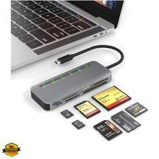USB C Memory Stick Pro Duo Card Reader 5Gbps - 7in1 XD Card Reader, SD Card R...