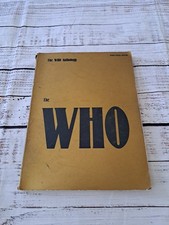 The WHO Anthology Piano/Vocal/Guitar 1981 Words/Music Publ. by Hal Leonard Corp.
