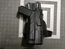 Safariland Black Duty Holster Glock 9/40 17/22 With light, Right Hand RH