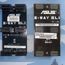 ASUS 3 Way SLI Bridge Connector for NVIDIA GPU Graphics Cards - Two Bridges