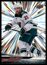 2024-25 UPPER DECK EXTENDED OUTBURST SILVER JONAS BRODIN MINNESOTA WILD #569
