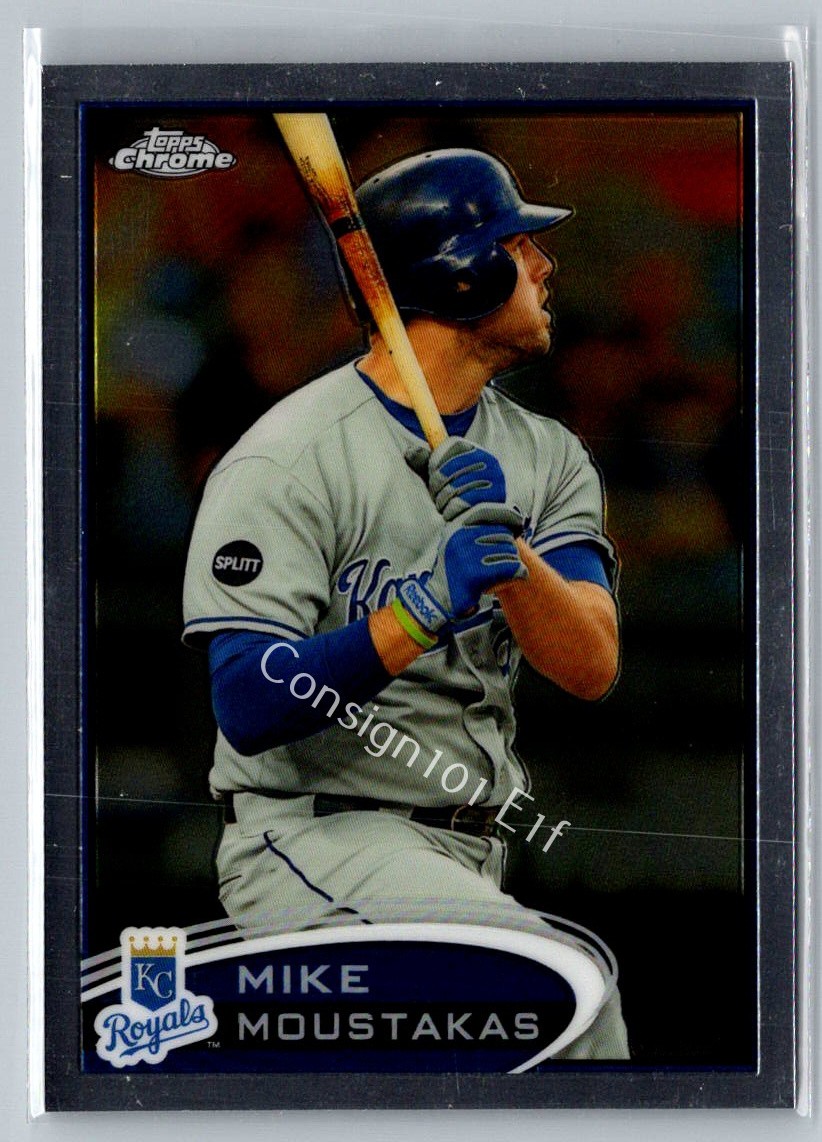 2012 Topps Chrome #89 Mike Moustakas