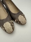 AGL ATTILIO GIUSTI LEOBRUNI WEDGES  SZ 39  9  GRAY WEDGES  SLIGHTY USED  $39.00 — photo 3