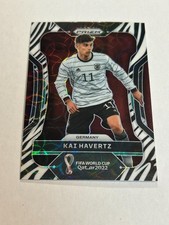 2022 PANINI PRIZM WORLD CUP KAI HAVERTZ #110 ZEBRA PRIZM GERMANY SSP TN2