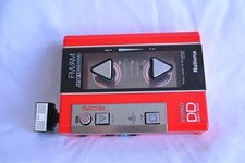Vintage National RX-S41 Portable Cassette Recorder Player With Microphone