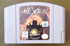 Hexen Nintendo 64 N64 Authentic Tested Working Cart Only