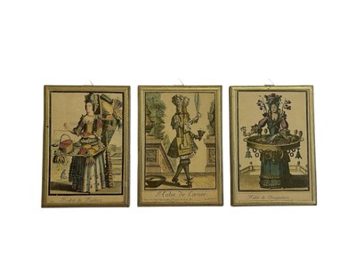 Vintage Renaissance Style Art Prints Pictures Switzerland Neiman Marcus Frames 3