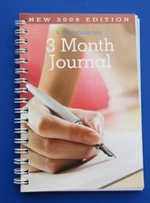 Weight Watcher/WW 3 Month POINTS Journal Diary Tracker NEW / OLD STOCK 2008-09