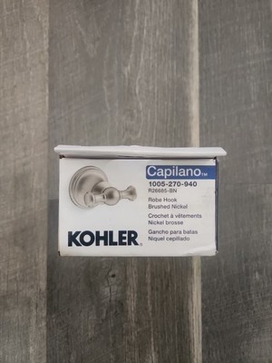 Kohler Capilano Robe Hook Brushed Nickel