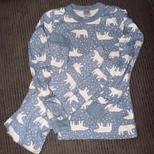 Hanna Anderson Kids 2-Piece Cotton Pajama Set Size 14-16