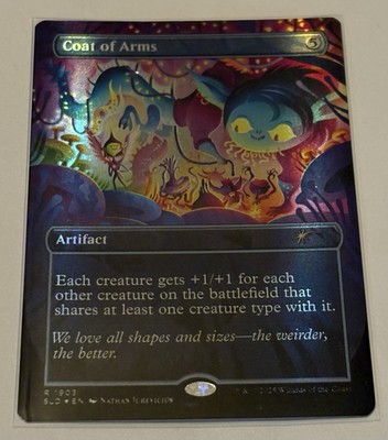🌟 Coat of Arms (Double Rainbow 🌈 Foil) Secret Lair Drop FOIL MTG