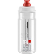 Elite Jet Water Bottle Clear / Red