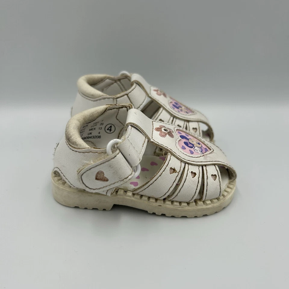 Sandalias de colección Disney Minnie Mouse talla 4 niña rara Foto 2 de 4